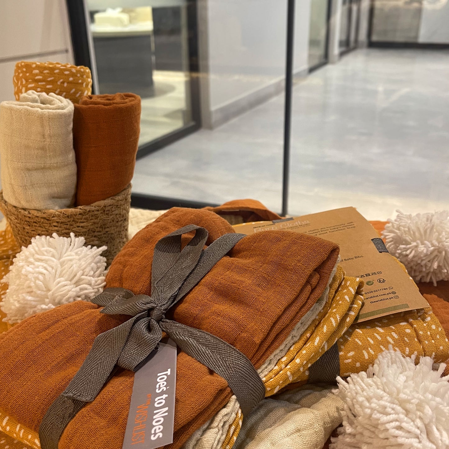 Beeswax Burp Cloth (Pack of 3)