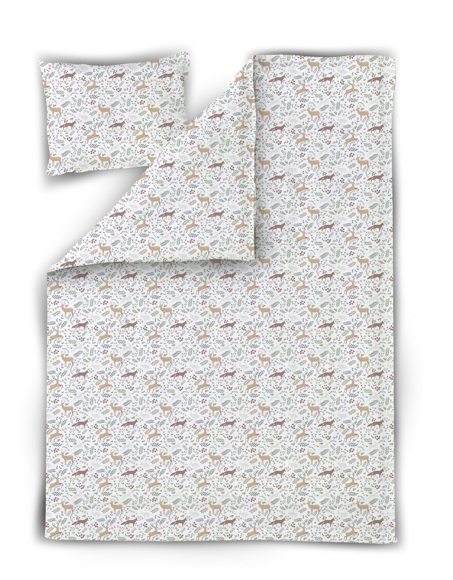 Fox & Reindeer Duvet Cover Set