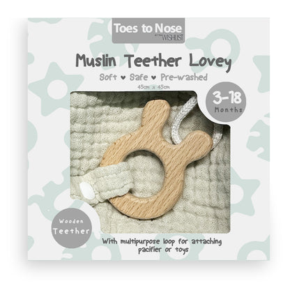 Muslin Teether Lovey
