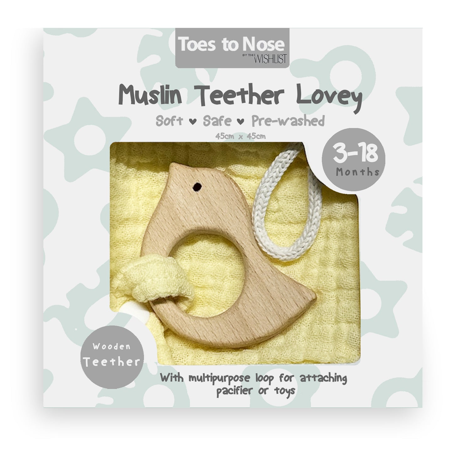 Muslin Teether Lovey