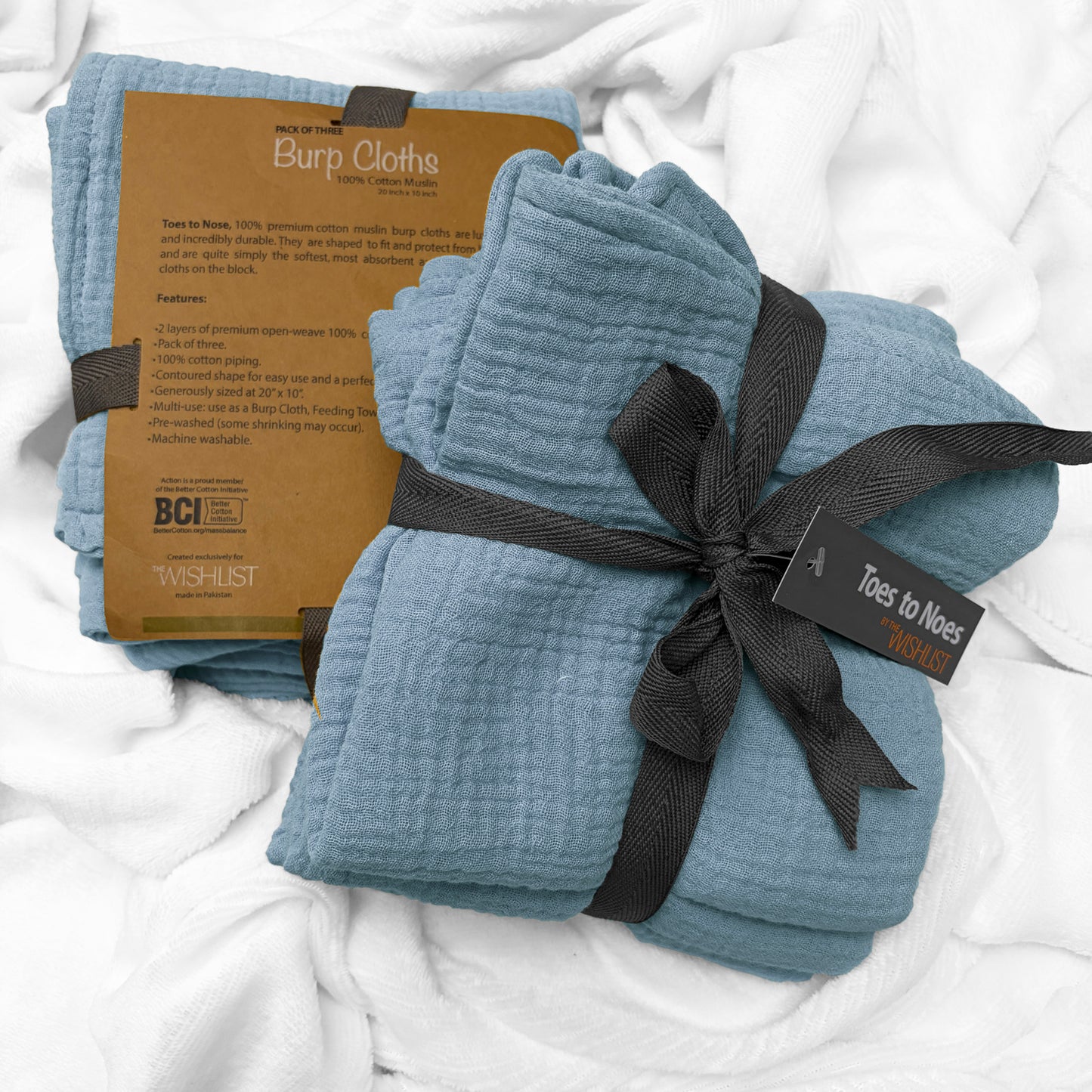 Little Loom Burpers (Pack of 3) (Extra Soft & Premium)