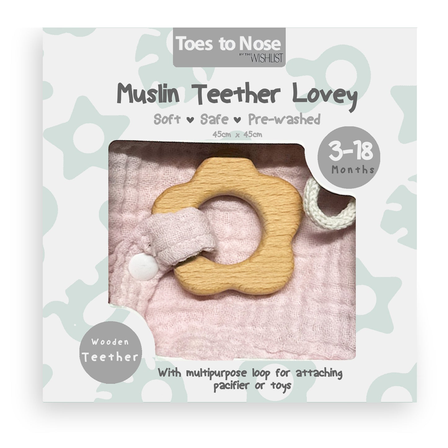 Muslin Teether Lovey