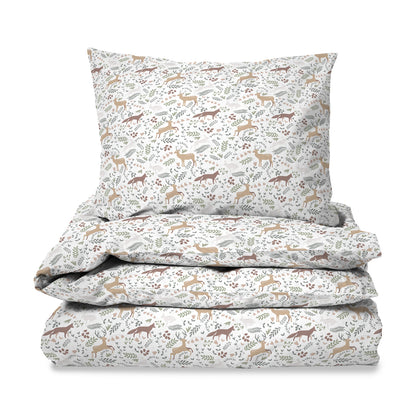 Fox & Reindeer Duvet Cover Set