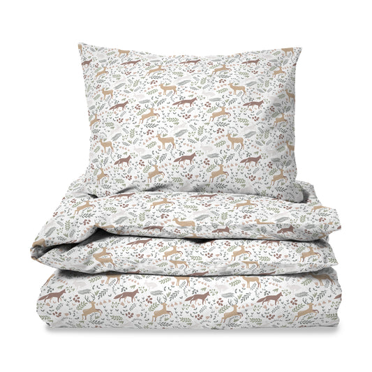 Fox & Reindeer Duvet Cover Set