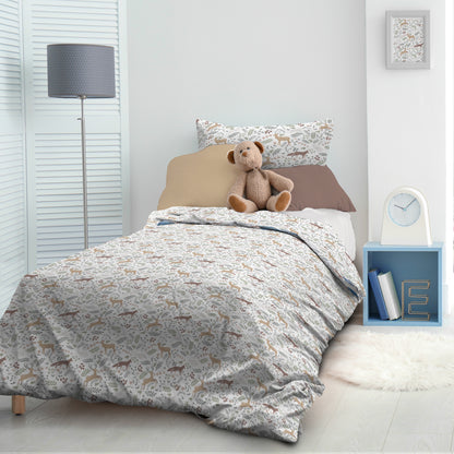 Fox & Reindeer Duvet Cover Set