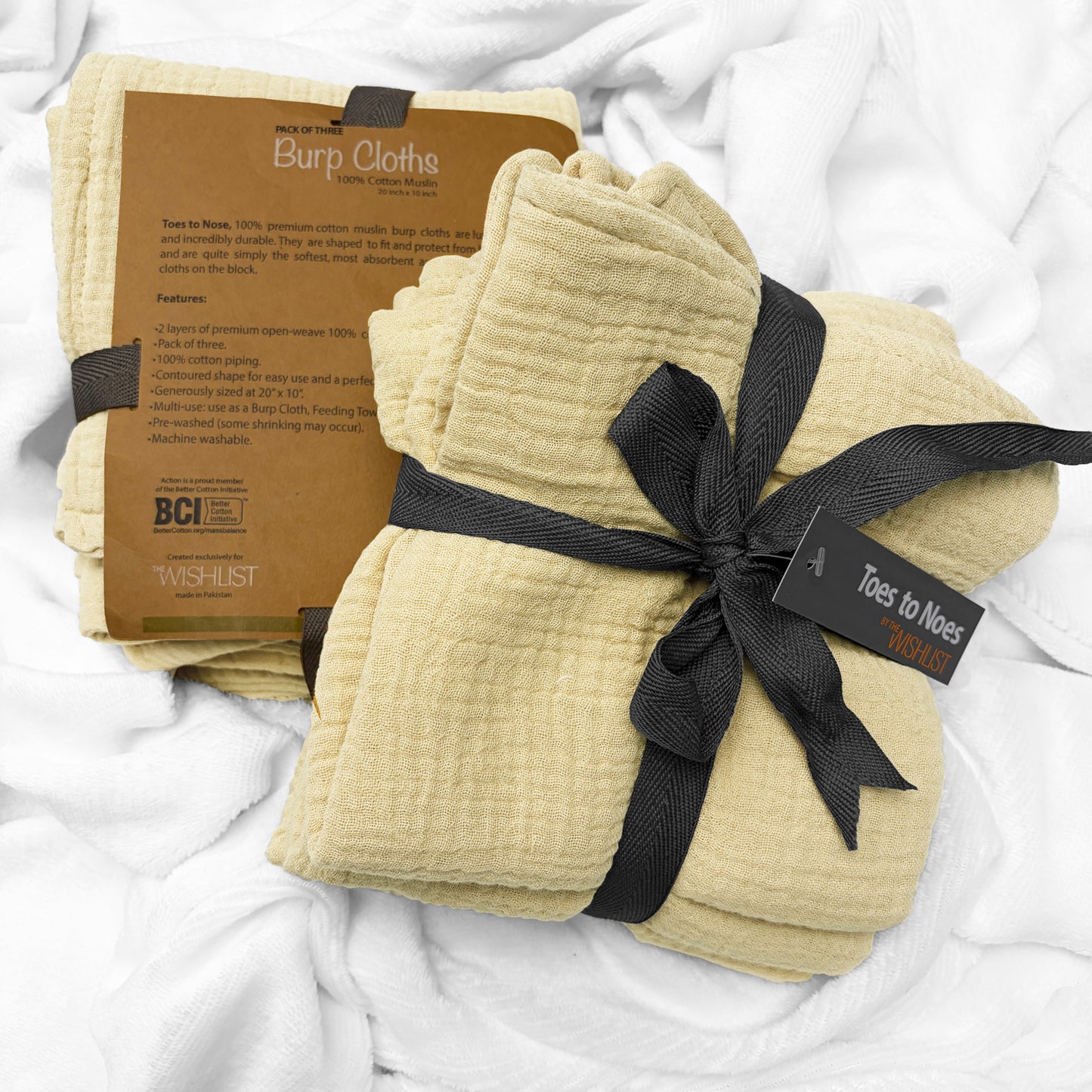 Little Loom Burpers (Pack of 3) (Extra Soft & Premium)