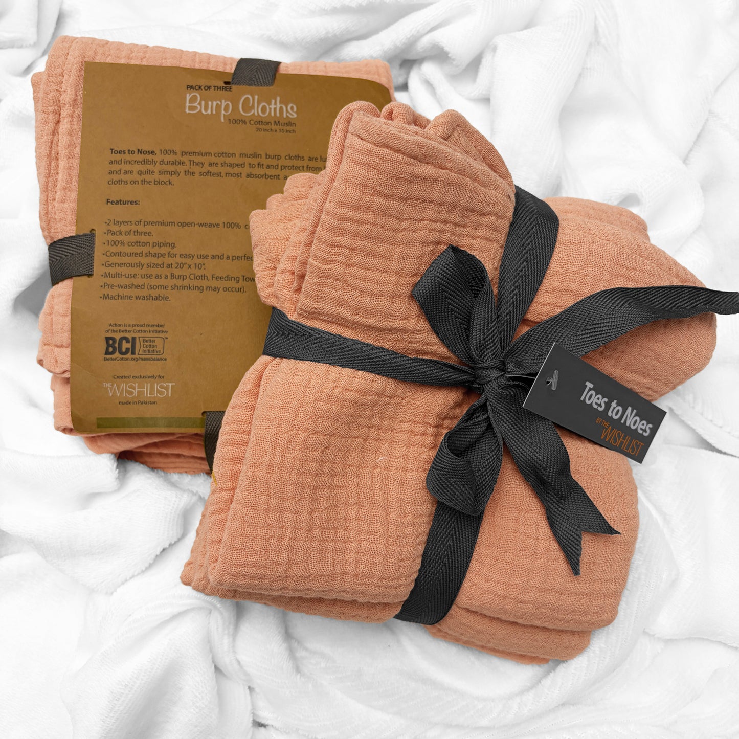 Little Loom Burpers (Pack of 3) (Extra Soft & Premium)