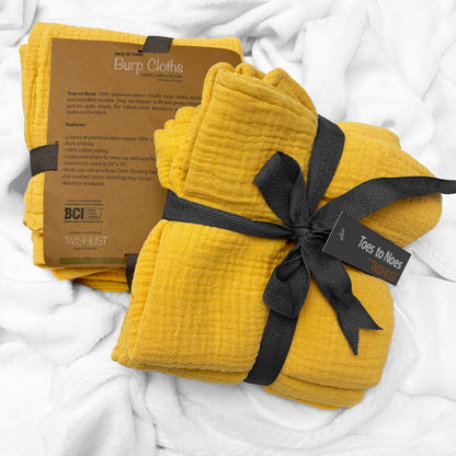 Little Loom Burpers (Pack of 3) (Extra Soft & Premium)