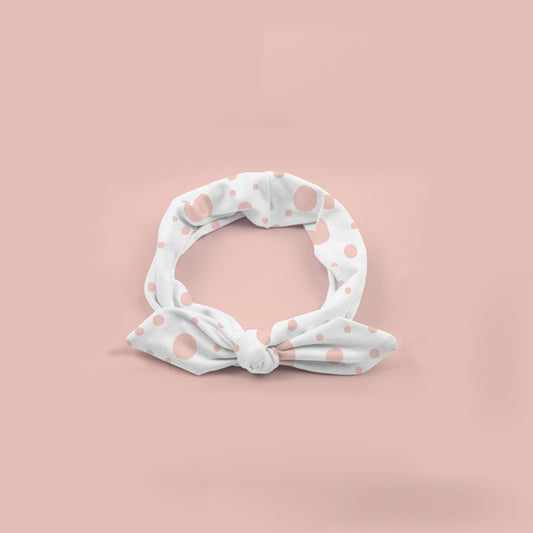 Pink Dots Headband