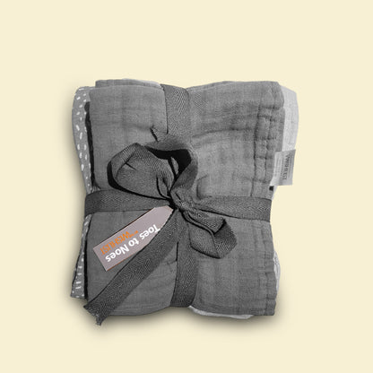 Rock Burp Cloth (Pack of 3)