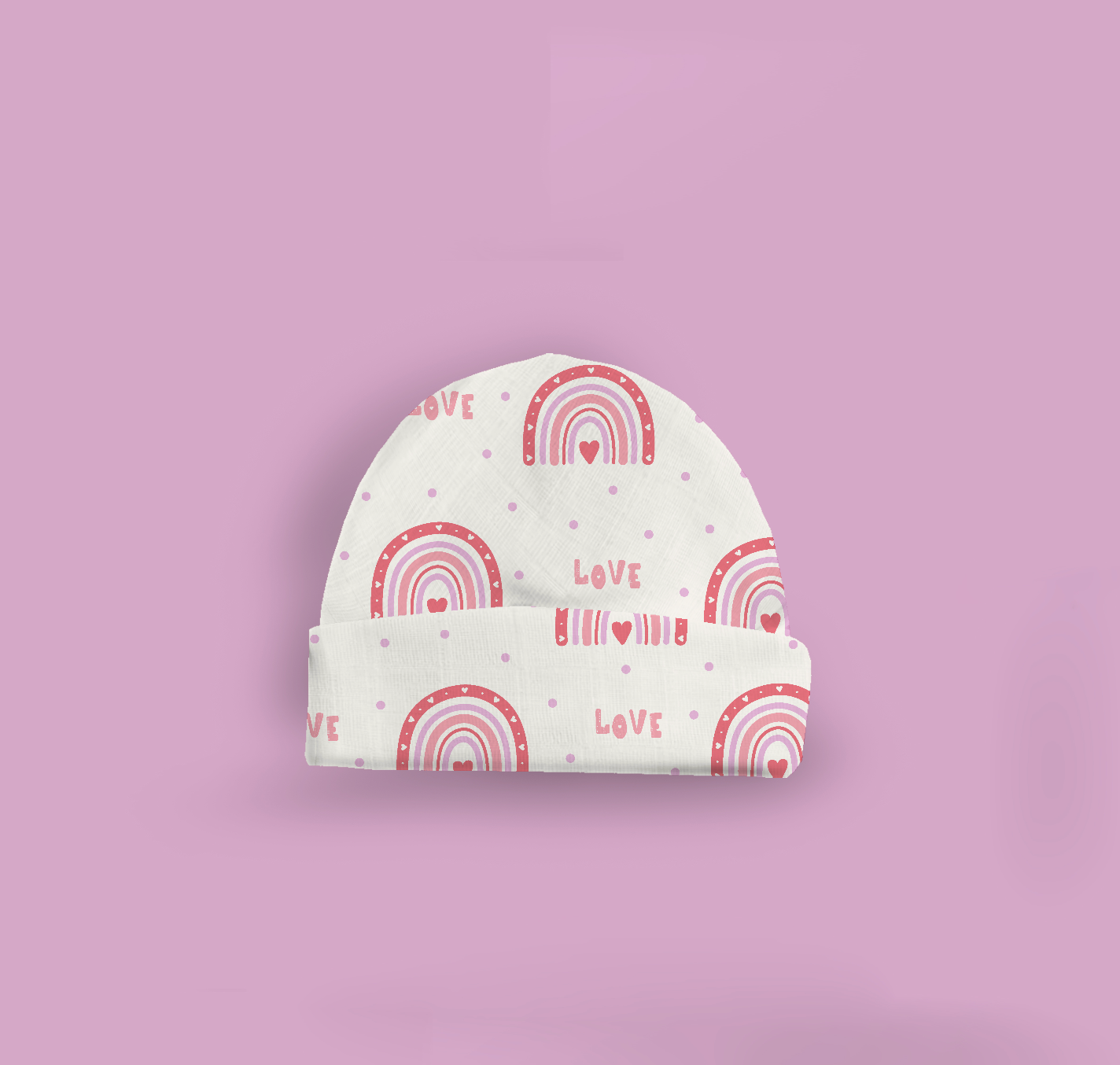 Rainbow Love Cap