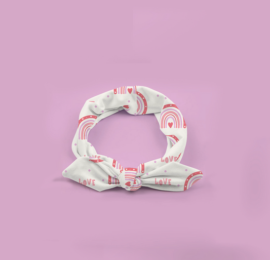 Rainbow Love Headband