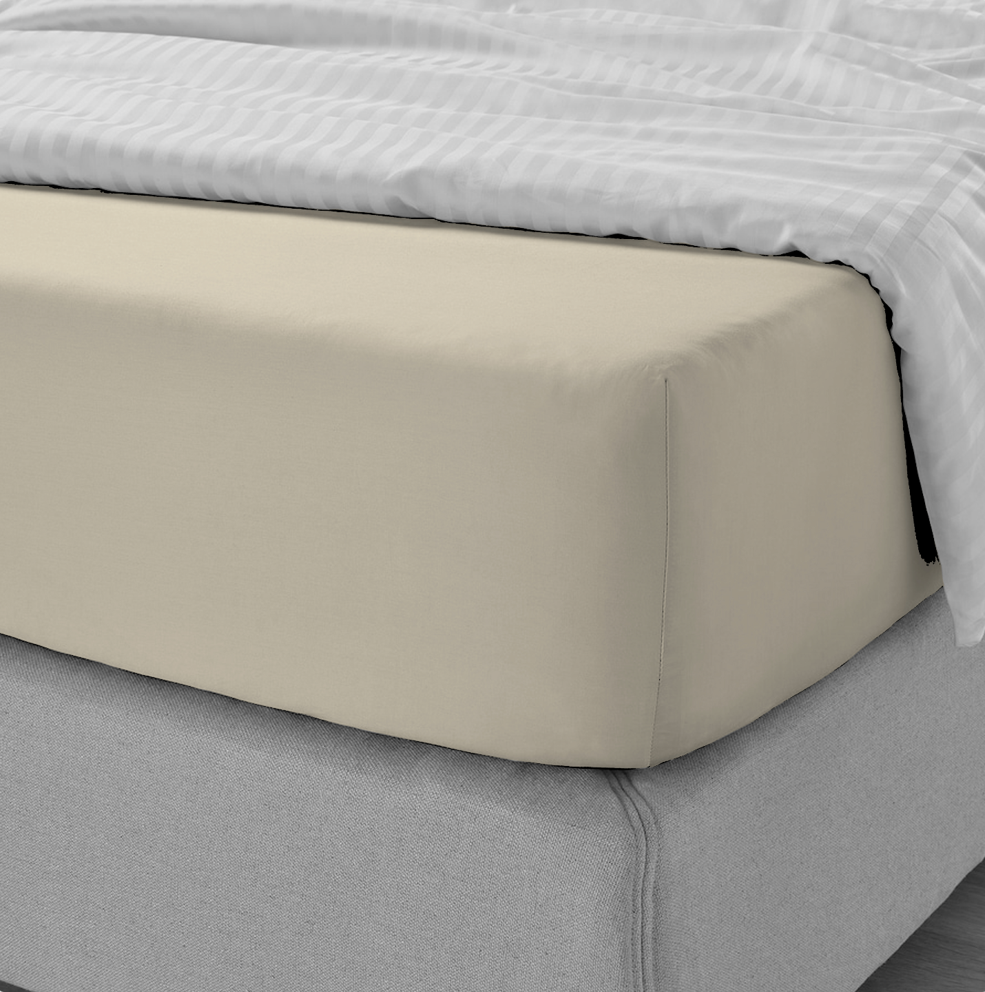 Butter Cream Fitted Sheet