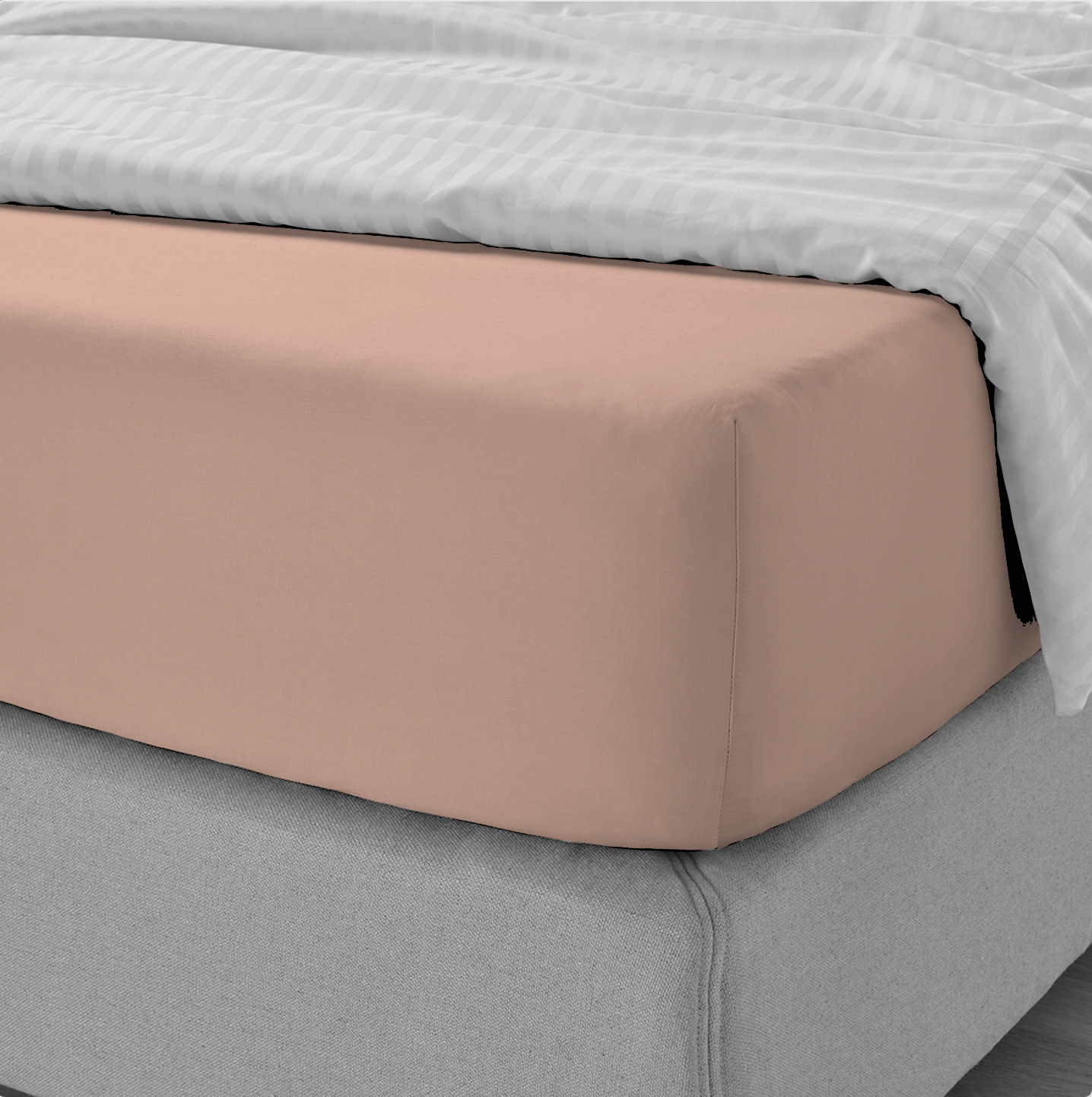 Blush Fitted Sheet
