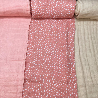 Strawberry Cream Burp Cloth (Pack of 3)