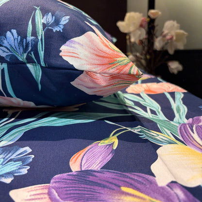 Tulip Garden Flat sheet Set