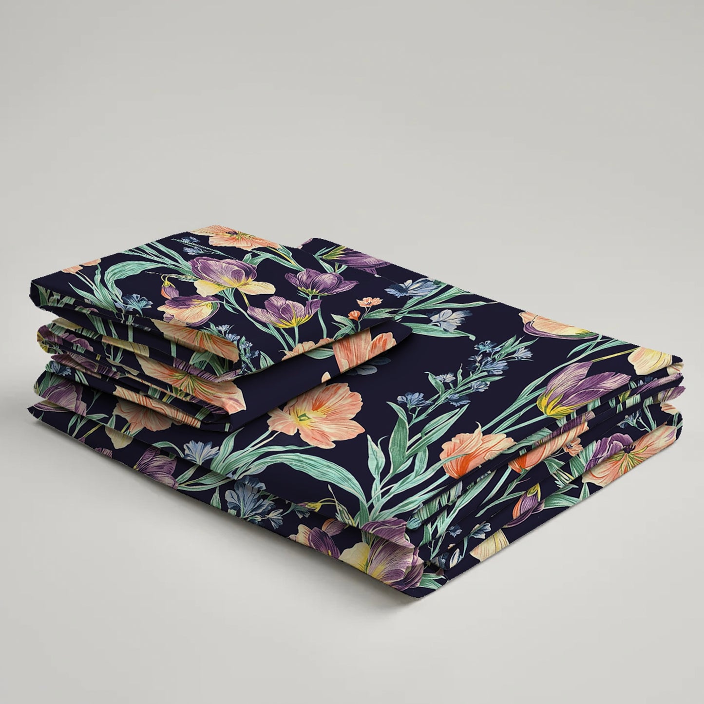Tulip Garden Flat sheet Set