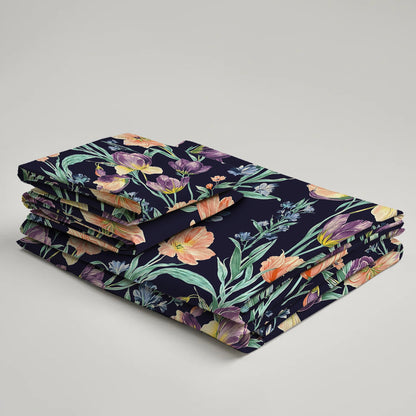 Tulip Garden Flat sheet Set