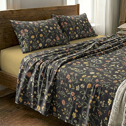 Wild Flower Flat sheet Set