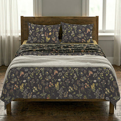 Wild Flower Flat sheet Set