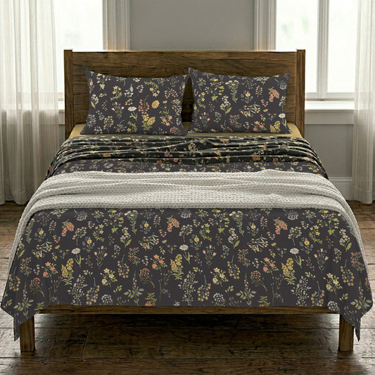 Wild Flower Flat sheet Set