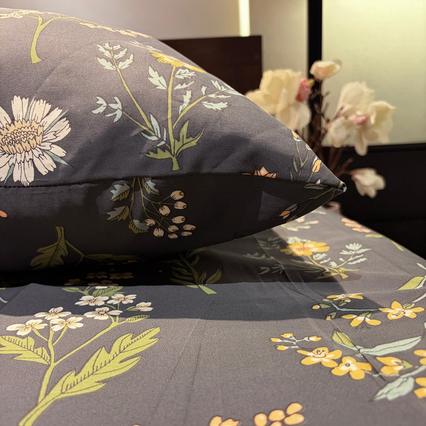 Wild Flower Flat sheet Set