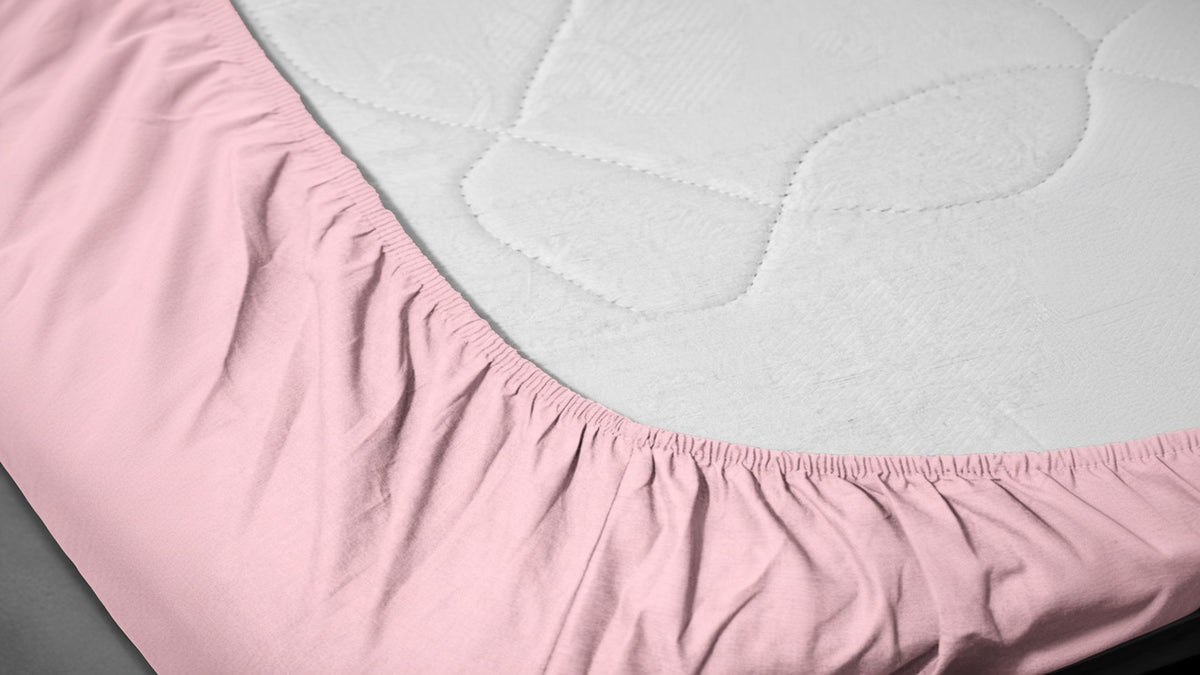 Baby Pink Fitted Sheet
