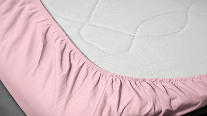 Baby Pink Fitted Sheet