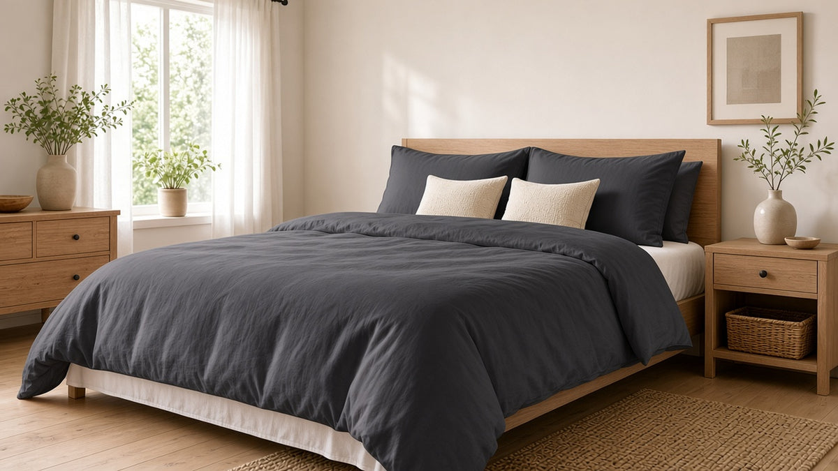 Anthracite Duvet Cover set