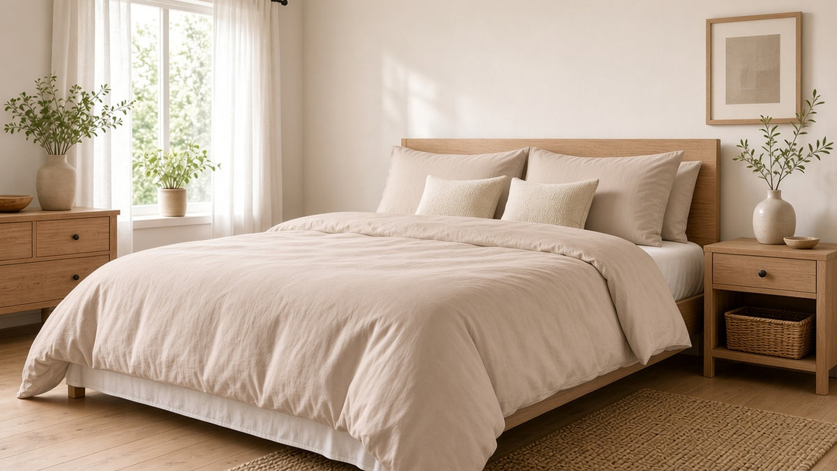 Sand Duvet Cover Set