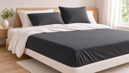 Dark Grey Fitted Sheet