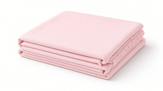 Baby Pink Fitted Sheet