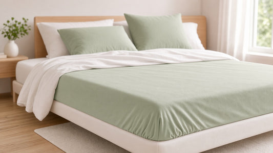Sage Green Fitted Sheet