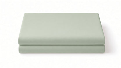Sage Green Flat Sheet Set