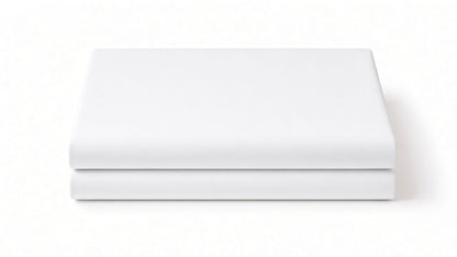 Brilliant White Flat Sheet Set