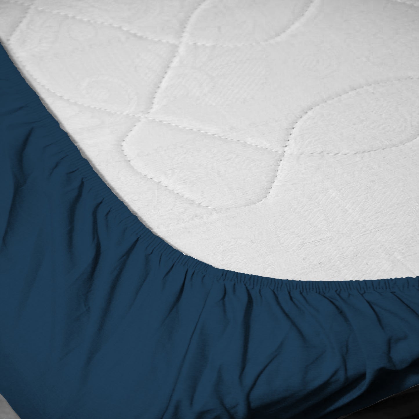 Nautical Navy Fitted Sheet