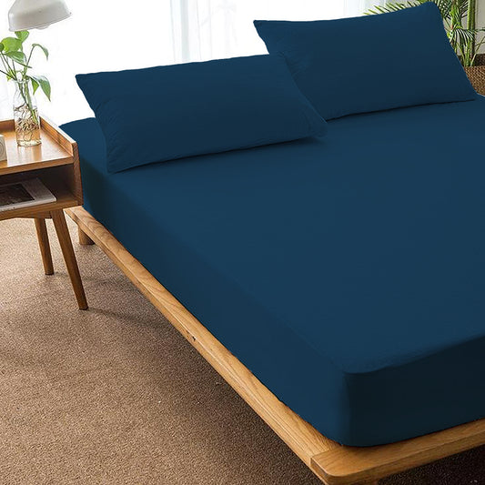 Nautical Navy Fitted Sheet