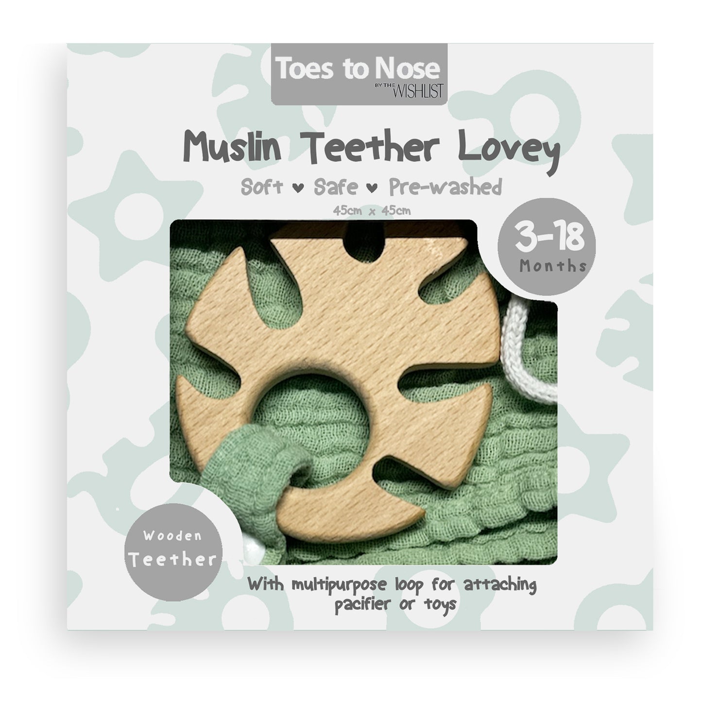 Muslin Teether Lovey