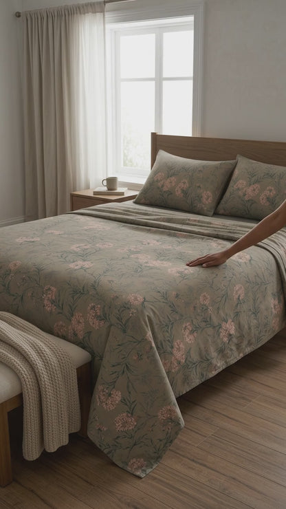 Morning Mist Flat sheet Set