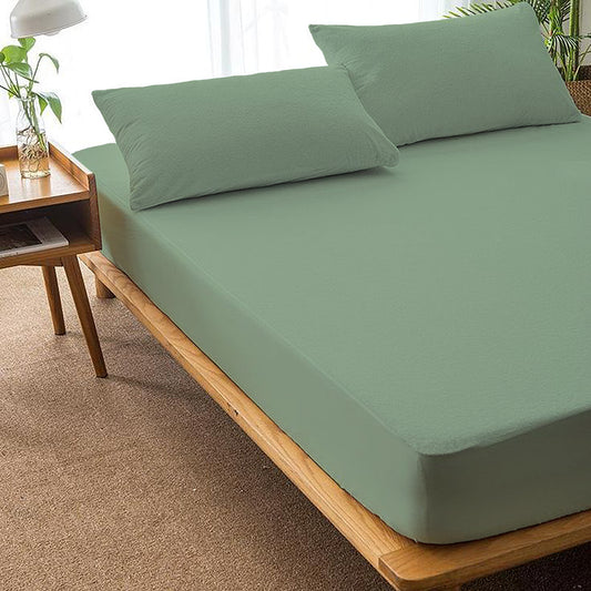 Smoke Green Fitted Sheet