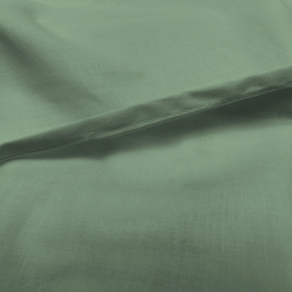 Smoke Green Flat Sheet Set