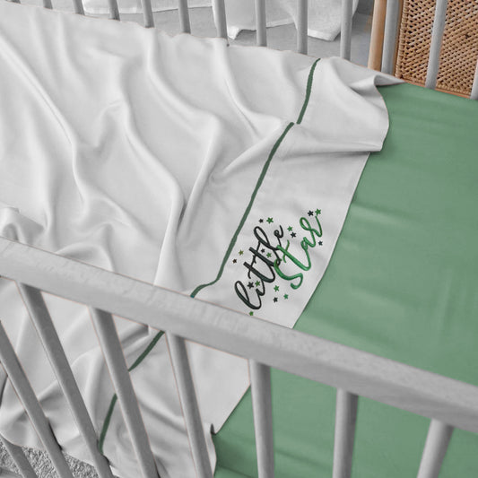 Little Star Crib Flat Sheet